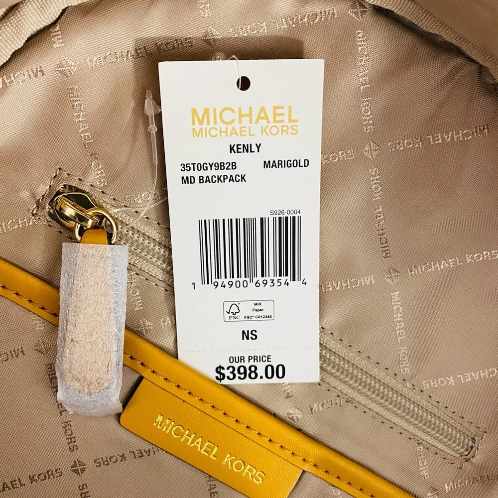 Michael Kors Kenly Medium Backpack - Picture 9 of 14